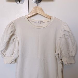 Frame off white puff t-shirt